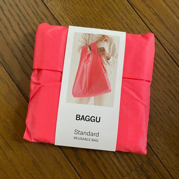 BAGGU STANDARD エコバッグ ウォーター　メロン　ピンク　バグー　スタンダード　エコバック