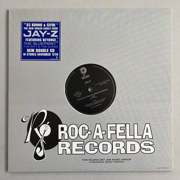 Jay-Z Feat. Beyonce Knowles - '03 Bonnie & Clyde (Kanye West/USオリジナル/プロモ/Promo)