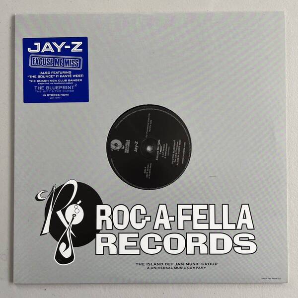 Jay-Z - Excuse Me Miss / The Bounce (Neptunes/USオリジナル/プロモ/Promo)