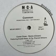 Common - Come Close - Remix (Closer) (プロモ) (Promo)_画像1