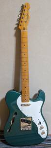 Squier by Fender FSR Classic Vibe '60s Telecaster Thinline MN Sherwood Green 中古品