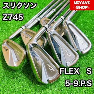 名器　スリクソン　Z745 アイアセット　FLEX S