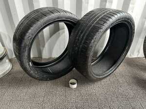 285/35R22 106W 2本 EAGLE F1【中古/埼玉より発送/R64】