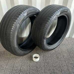 225/50R18 99W 2本 PIRELLI POWERGY【中古/埼玉より発送/R65】の画像1