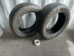 205/55R16 91W 2本 BRIDGESTONE POTENZA RE004 Adrenalin【中古/埼玉より発送/R65】