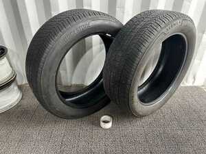 275/50R22 111H M＋S 2本 BRIDGESTONE ALENZA A/S 02【中古/埼玉より発送/R65】