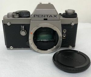 ペンタックス PENTAX LX チタン ボディ 本体 限定 フィルム マニュアルフォーカス 一眼レフカメラ シャッター切れOK 中古　203724