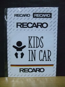 ★激安★即決★非売品★新品★レカロ★RECARO★KIDS IN CAR★ステッカー★ノベルティ★送料１２０円★