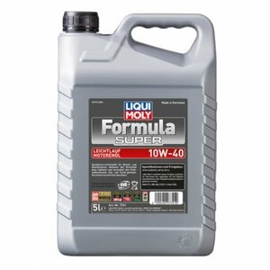 LIQUI MOLY リキモリ フォーミュラ スーパー 10W40 5L 7721 エンジンオイル 10W-40 5L 5リットル Formula Super 10W40