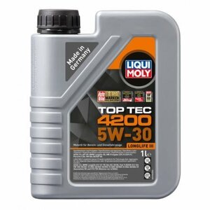 LIQUI MOLY リキモリ トップテック4200 5W30 1L 20903 エンジンオイル 5W-30 1L 1リットル TOP TEC 4200 NEW GENERATION