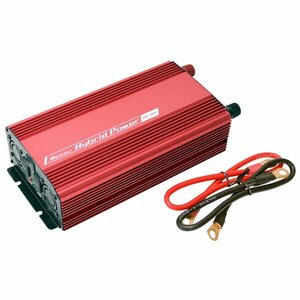 【送料無料】 大自工業 メルテック USB＆コンセント DC24V 1000W SIV-1001 バッテリー直接電源 ACコンセント２口 USBポート２口