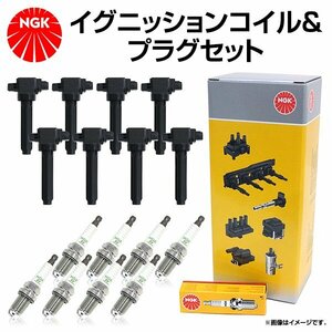 NGK スパークプラグ ＆ イグニッションコイル セット 16本セット BKR6E-11 U5097 U5098 ホンダ フィット GD1 GD2 標準 スパークプラグ