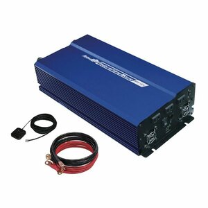 【送料無料】 大自工業 メルテック 正弦波インバーター DC12V1800W MPS-1800 バッテリー 直接接続 ACコンセント3口 USBポート 使える 家電