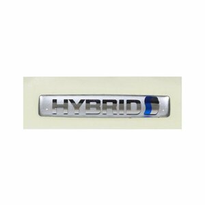 【メール便送料無料】 HYBRID ハイブリッド 純正 エンブレム 1枚 スモールサイズ 8mm×50mm ミニエンブレム ステッカー シール