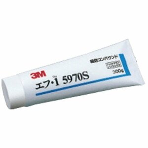 【送料無料】 3M スリーエム エフ・１細目３００ｇ 3M-5970S コンパウンド 目消し 肌調整用 ねり状