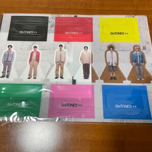 新品未開封　SixTONES 音色　アクリルスタンド　特典