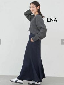 IENA イエナ ウールVネック クロップド プルオーバー レディース セーター