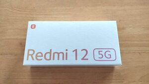新品未開封 Redmi 12 5G 4GB/128GB ソフトバンク限定カラー ムーンライトホワイト
