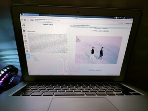 お手持ちのMacBook AirなどInel Macをハイエンドオーディオプレーヤーに変えるmicroSD 64GB USBーBlueALSAで外出時Bluetoothで超高音質を