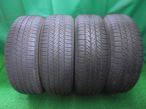 h4◆YOKOHAMA GEOLANDAR G91 ノーマルタイヤ◆ヨコハマ ジオランダー 225/60R17 99H M+S 中古タイヤ4本セット