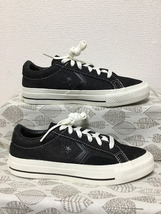 ◆美品 送料込 23.0 コンバース CONVERSE スニーカー 黒 02 0512_画像5