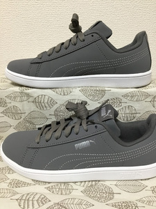 ◆美品 送料込◆23.5 プーマ PUMA スニーカー グレー 04◆0517