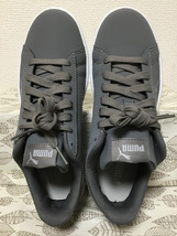 ◆美品 送料込◆23.5 プーマ PUMA スニーカー グレー 04◆0517_画像6