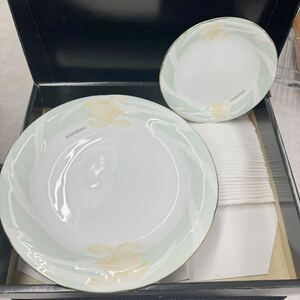 04mk イヴ・サンローラン 食器セット 大皿 小皿 ホワイト 合計5枚セット