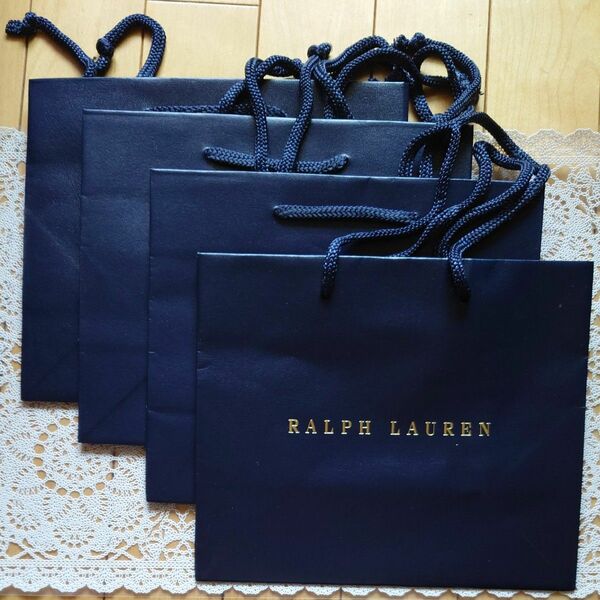 ラルフローレン◇RALPH LAUREN◇紙袋◇ショップ袋◇ショッパー◇4枚まとめて◇