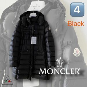 サイズ4 Moncler Hermine black エルミンヌ　ブラック