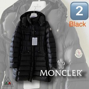 サイズ2 Moncler Hermine black エルミンヌ　ブラック