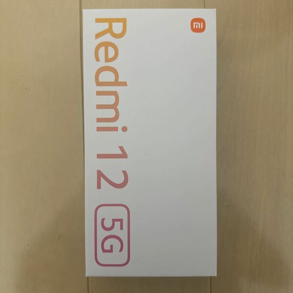 Softbank Redmi 12 5G 【A401XM 】　ミッドナイトブラック　新品未使用品SIMフリー 