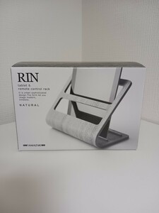 RIN　スタンド　タブレット&リモコンラック　ナチュラル 収納