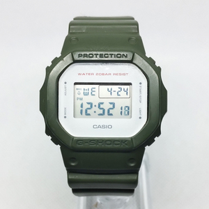 ■ CASIO G-SHOCK DW-5600M 3229 カシオ 腕時計 DW 5600 シリーズ ウォッチ デジタル Gショック アウトドア カーキ ■