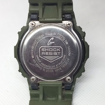 ■ CASIO G-SHOCK DW-5600M 3229 カシオ 腕時計 DW 5600 シリーズ ウォッチ デジタル Gショック アウトドア カーキ ■_画像9