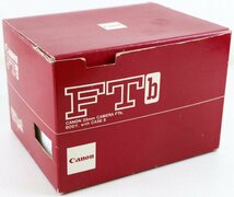 S♪ジャンク品♪フイルムカメラ 『FTb QL』 Canon/キャノン レンズ：FD 50mm 1：1.8 S.C.(レンズ内ホコリあり)付き ※ストラップ付き_画像1