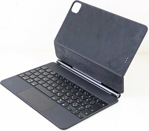S◇中古品◇キーボード iPad Magic Keyboard 日本語 MXQT2J/A ブラック Apple/アップル iPad Air 第4/5世代 11インチiPad Pro 第4世代
