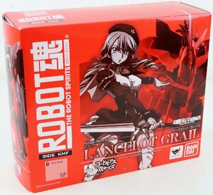 S♪中古品♪フィギュア ROBOT魂 コードギアス 双貌のオズ 『Z-01/T ランスロット・グレイル』 BANDAI 魂ウェブ商店 ※外箱にイタミあり