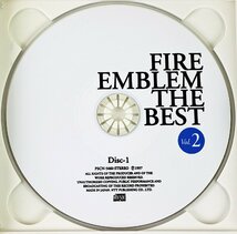 P◇中古品◇CD 2枚組 ファイアーエムブレム ザ・ベスト2/FIRE EMBLEM THE BEST Vol.2 PSCN-5060-1 NTT出版 ケース・小冊子つき ※帯欠品_画像5