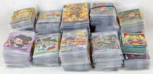 S◎中古品◎『ジャンプ作品 シール&カード まとめ売り』ドラゴンボール/ワンピース/鬼滅の刃/幽遊白書他 SGR/SEC/GR/SR他 ダブリ・未開封有