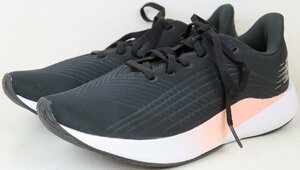 S◎中古品◎靴『DynaSoft Beaya v2 CK2 WBEYCK2』new balance/ニューバランス サイズ:24cm BLACK/PINK 本体のみ ランニング ※箱＆タグ欠品