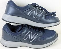 S◇中古品◇ウォーキングシューズ 25.0cm 4E NB WALKING550 MW550NV4 ニューバランス/new balance メンズ ワイド ネイビー 本体のみ_画像6