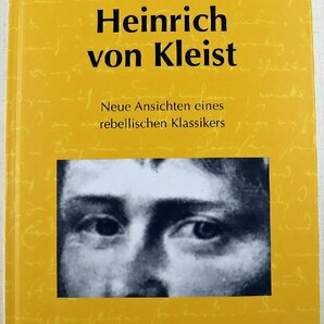 S◆中古品◆洋書 『Heinrich von Kleist Neue Ansichten eines rebellischen Klassikers』 9783793096818 著:C.F.Reinhold Rombach Verlagの画像1