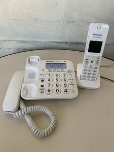 *Panasonic Panasonic cordless telephone machine parent machine cordless handset white VE-GZ21-W