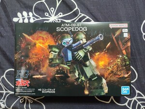  not yet constructed HG scope dog Armored Trooper Votoms ATM-09-ST outside fixed form 510 jpy Bandai 