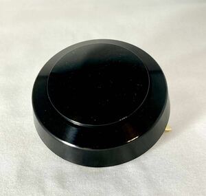  Mach mach stereo Aria ring for horn button ASSY outer ring angle type black color anodized aluminum finishing new goods 