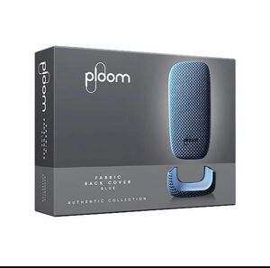 新品・未開封　ブルー　プルーム エックス アドバンスド　ファブリックバックカバー Ploom X アクセサリー 純正品　