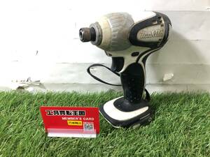 中古品 電動工具 makita(マキタ) 14.4v充電式インパクトドライバ 白(本体のみ) TD131DZW 電動ドライバー 電ドラ. IT897NBIIFYQ