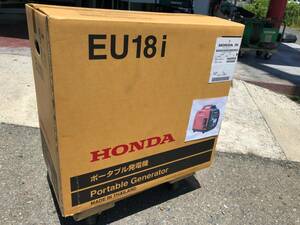 未使用中古品 エンジン工具 ★HONDA(ホンダ) インバーター発電機 [121cc] EU18i 土木作業 プロユース 屋外作業 DIY キャンプ IT21CLULQ34Q