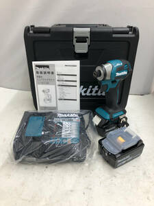  unused secondhand goods power tool makita Makita 18v rechargeable impact driver blue TD173DRGX electric driver electro- gong battery attaching ITGOGYY3Y2X0